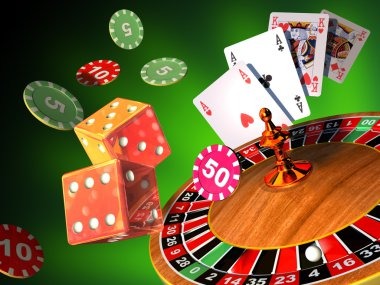 Multi-camera live casino studio showing cery dealers and real-time game play interface